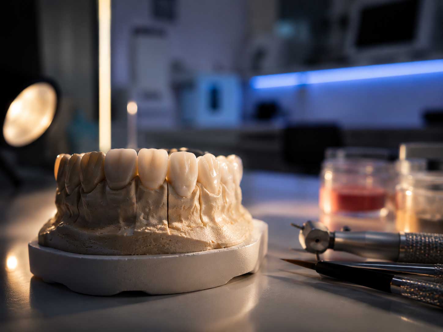 Laboratorio dental propio